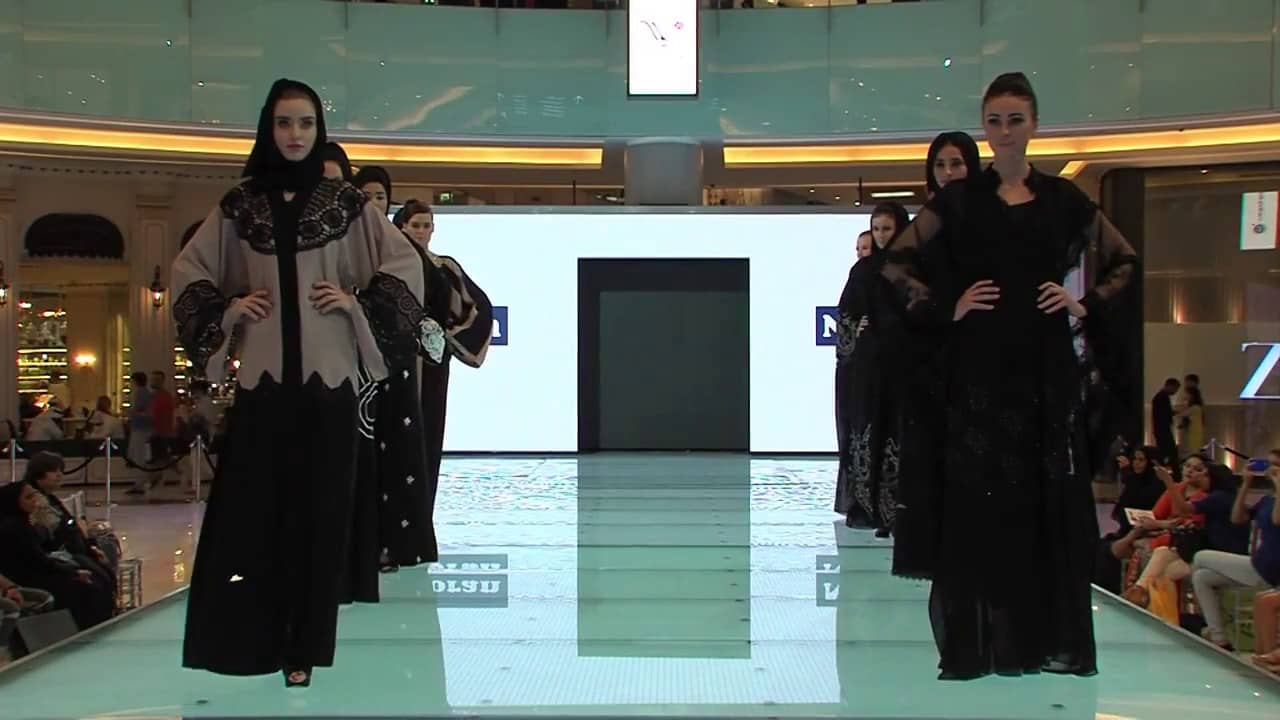 NOORAN  Fashion Show  In Dubai Mall