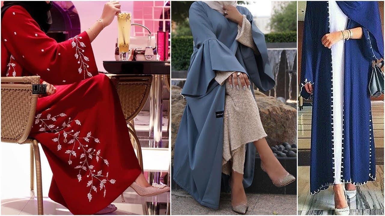 Dubai Fashion Colorful Abaya Trend (Burqa) Designs – 2018