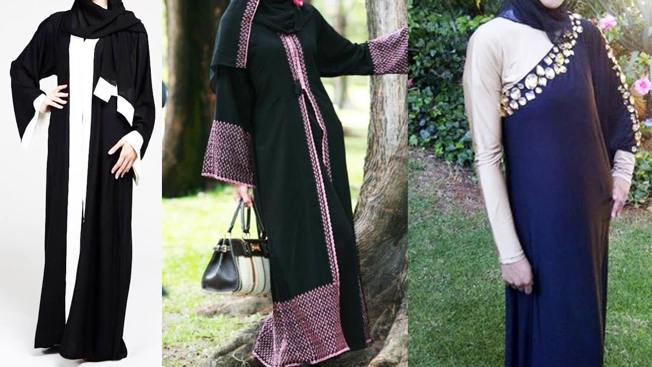 Best Saudi Abayas Style and Latest New Abaya Fashion 2018 – New Saudi Abaya  Designs –