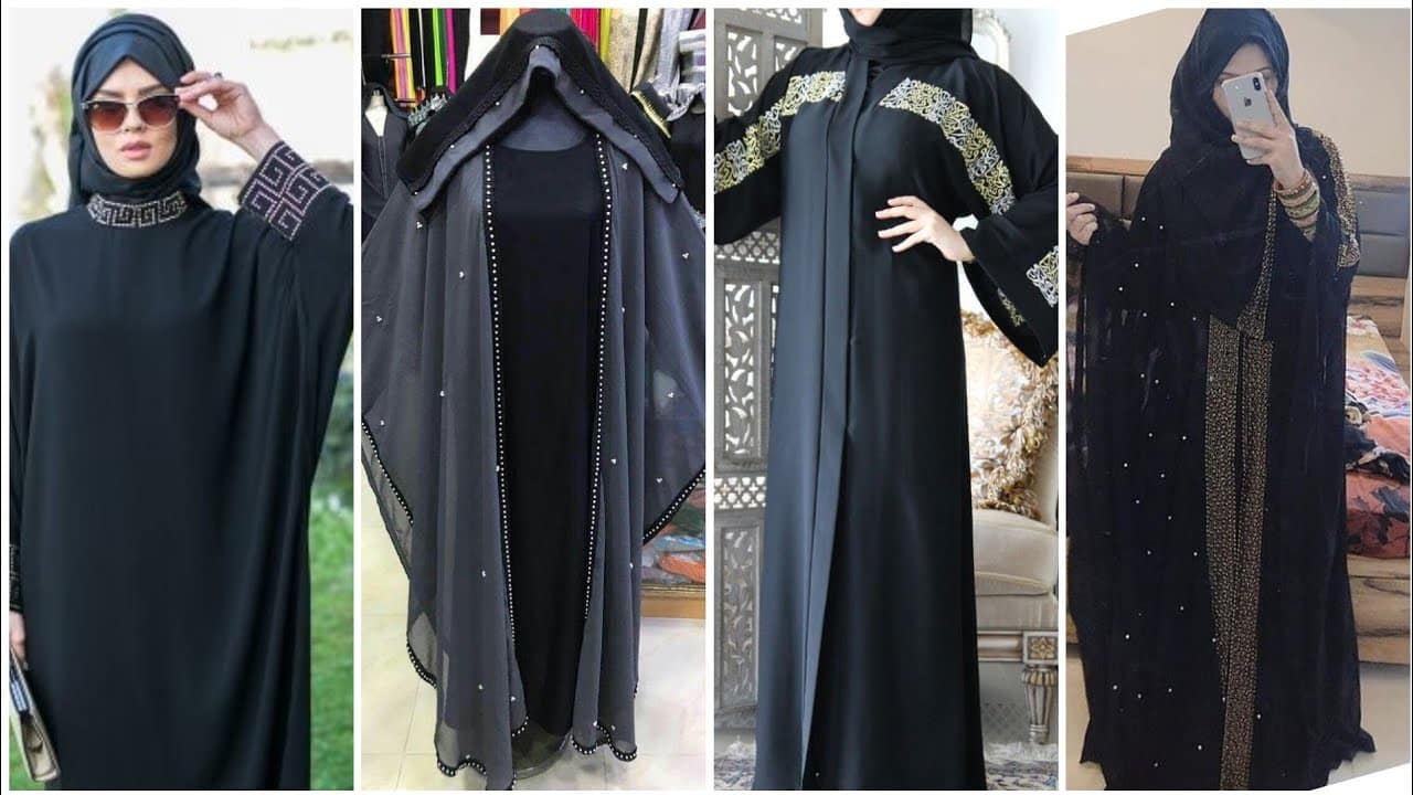 New trend Stylish designer abaya hijab styles designs