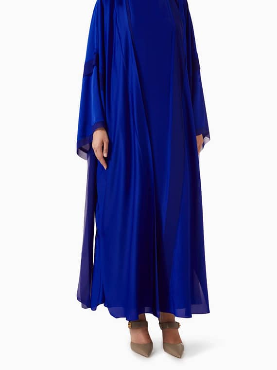 3-piece Abaya Set in Silk-