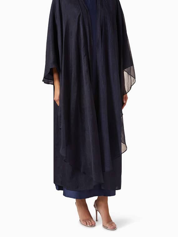 3-piece Draped Abaya Set-