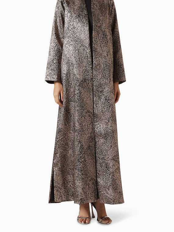 Aaliyah Coat in Jacquard-