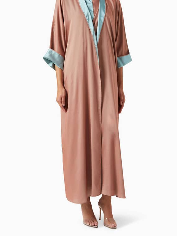 Abaya & Dress Set in Viscose-