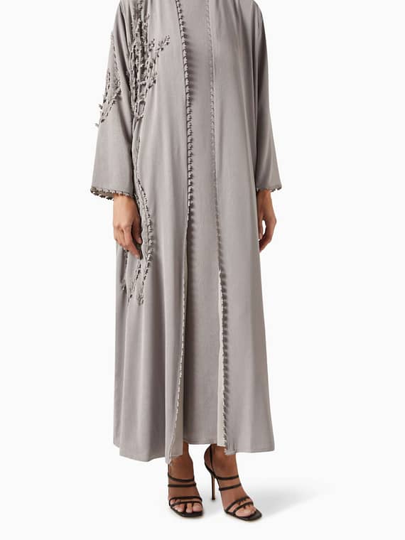 Abaya Set in Crepe-