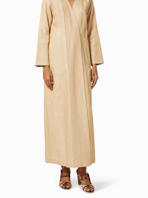 Abaya in Linen-