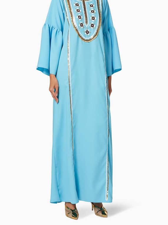 Bead Embellished Kaftan-new