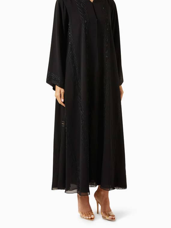 Bead-embellished Abaya-