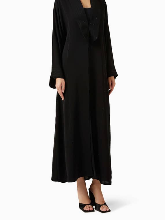 Bead-embellished Abaya-
