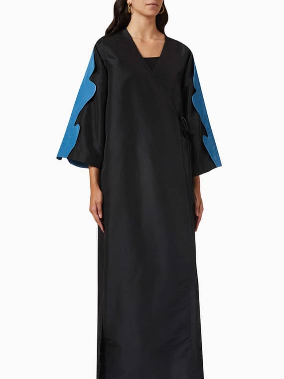 Cloud Wrap Abaya-