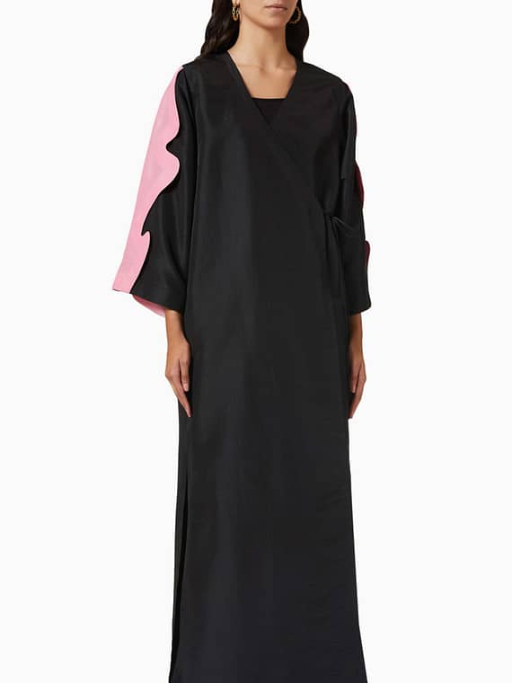 Cloud Wrap Abaya-