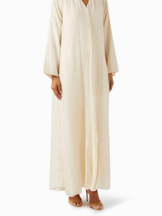 Double Layered Abaya-