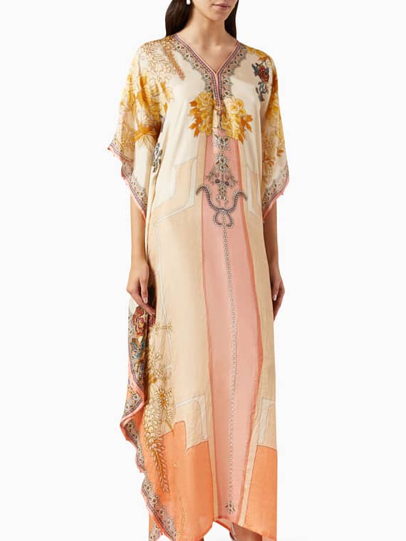 Elenor Kaftan in Silk-new