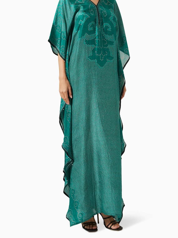 Elenor Kaftan in Silk-new
