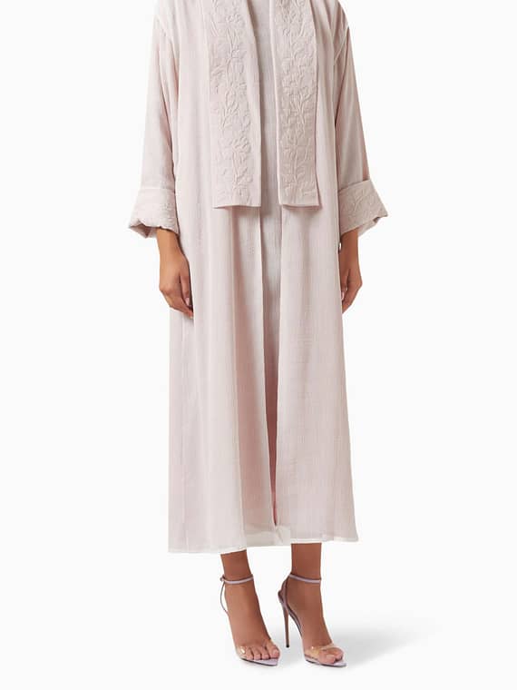 Embossed Abaya-