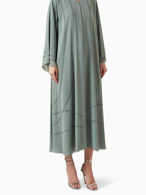 Embroidered Abaya-
