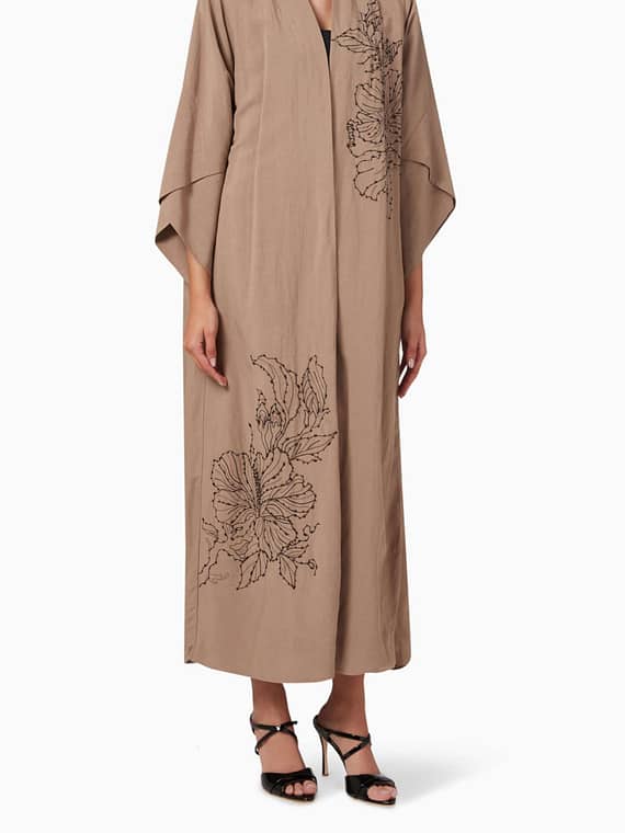 Floral Abaya-