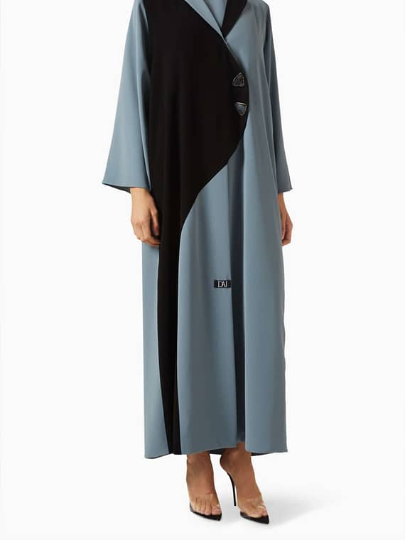 Hayat Colour-block Abaya-