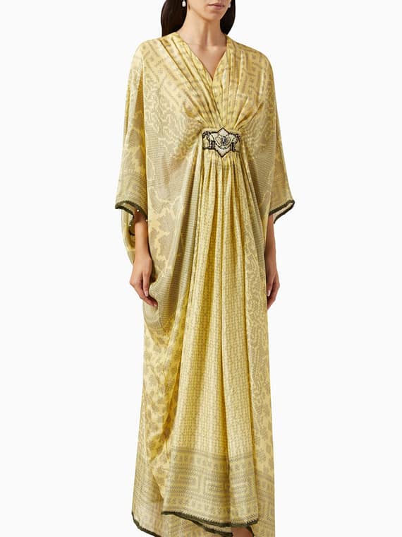 Imama Kaftan in Silk-new