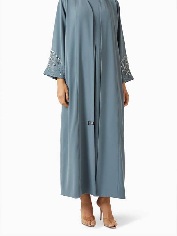 Issa Crystal-embellished Abaya-