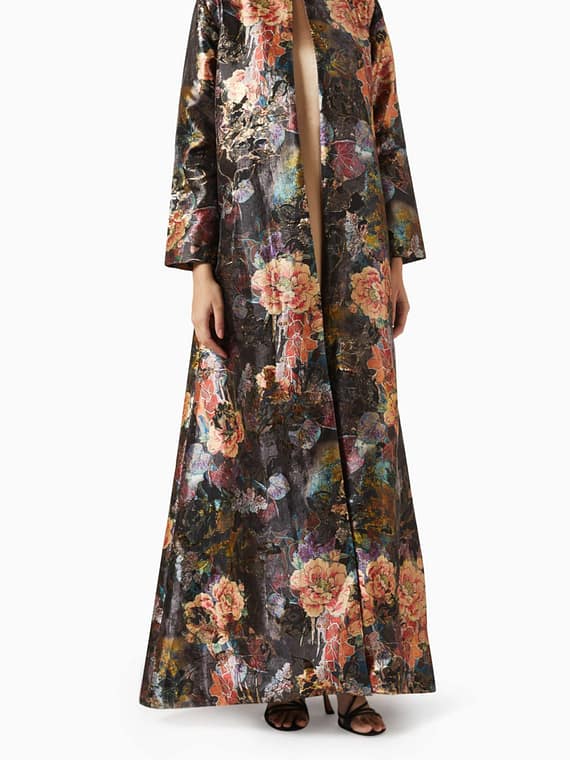 Laia Coat in Jacquard-