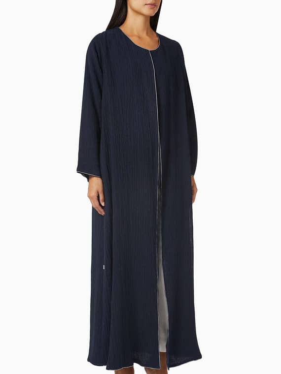 Long-sleeve Abaya in Cotton-