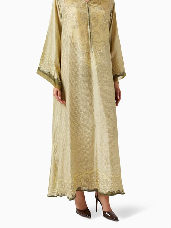 Olivia Kaftan in Silk-new
