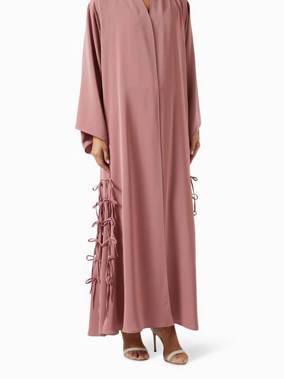 Overlap Side-ties Abaya-