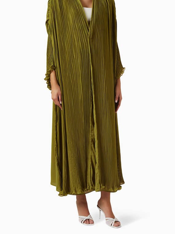 Pleated Abaya-