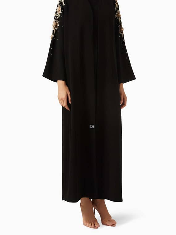 Raifa Floral Embroidered Abaya-
