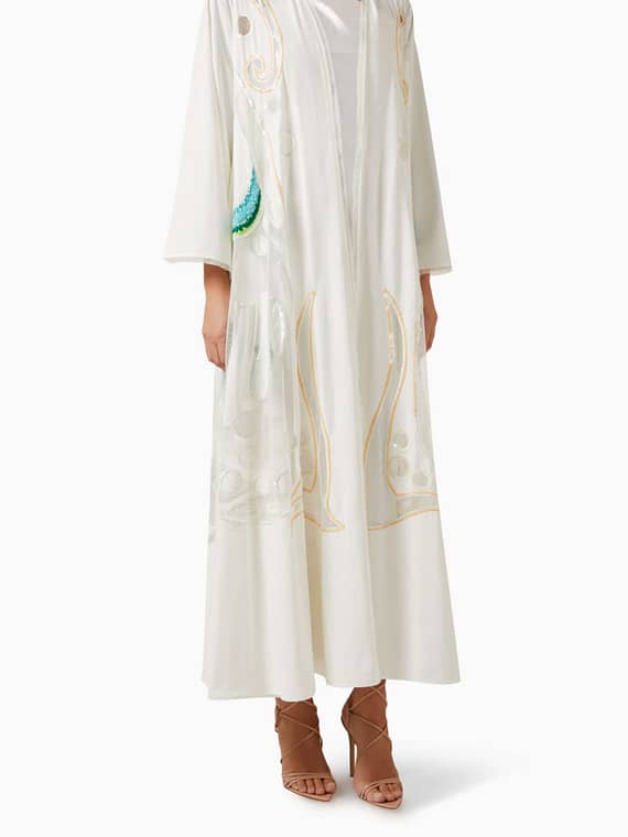 Sequin-embellished Abaya-