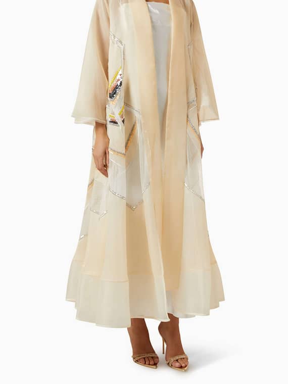Sequin-embellished Abaya-