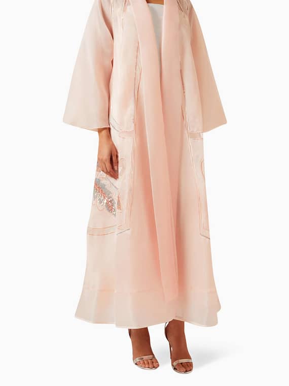 Sequin-embellished Abaya-