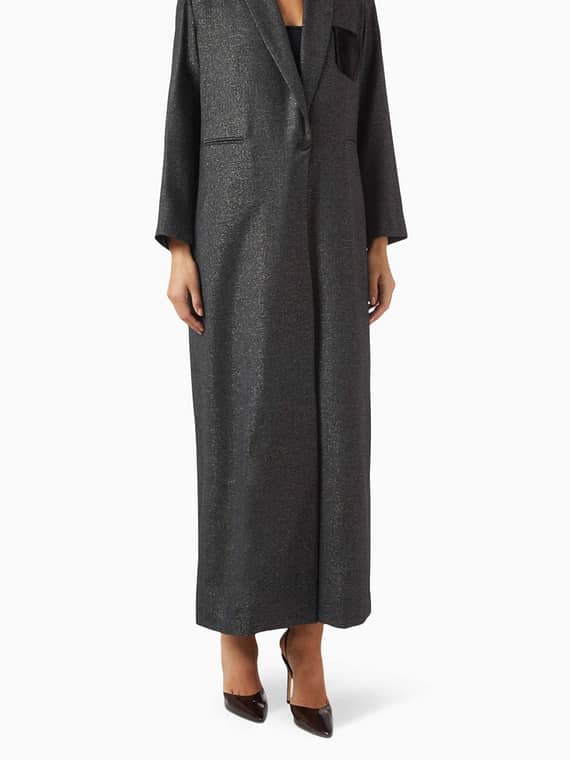Starry Winter Structured Abaya-