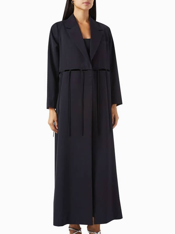 Tassel-tie Abaya-