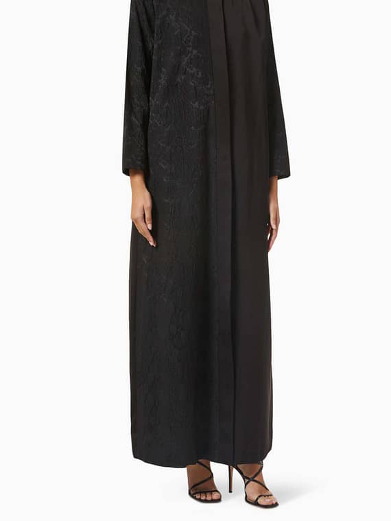 Textured Abaya-