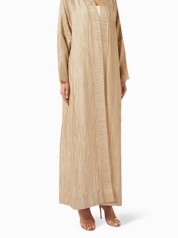 Textured Abaya-