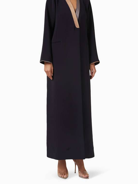 Tux Long-sleeve Abaya-