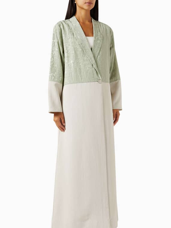 Two-tone Abaya-
