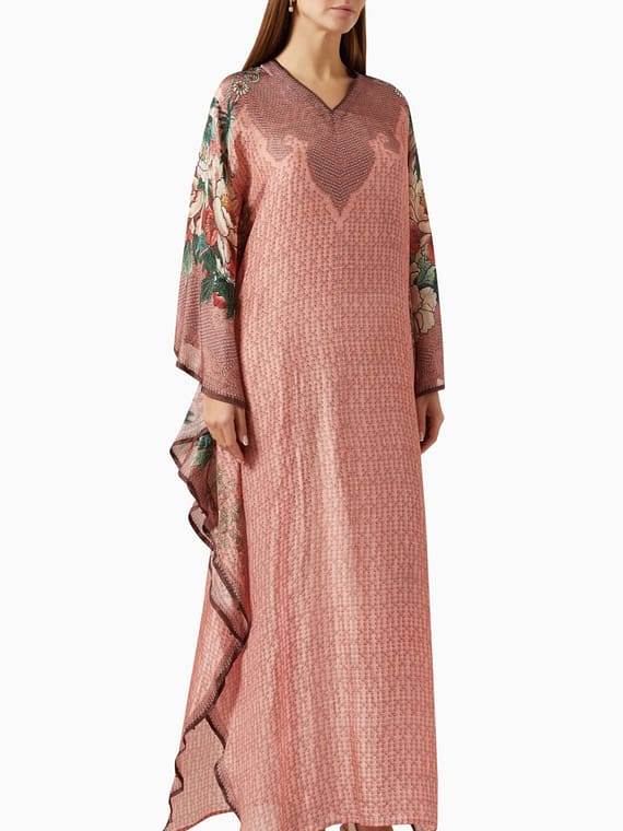 Verusha Kaftan in Silk-new