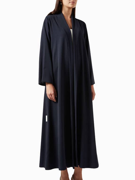 Zainah Jacket Abaya in Crepe-