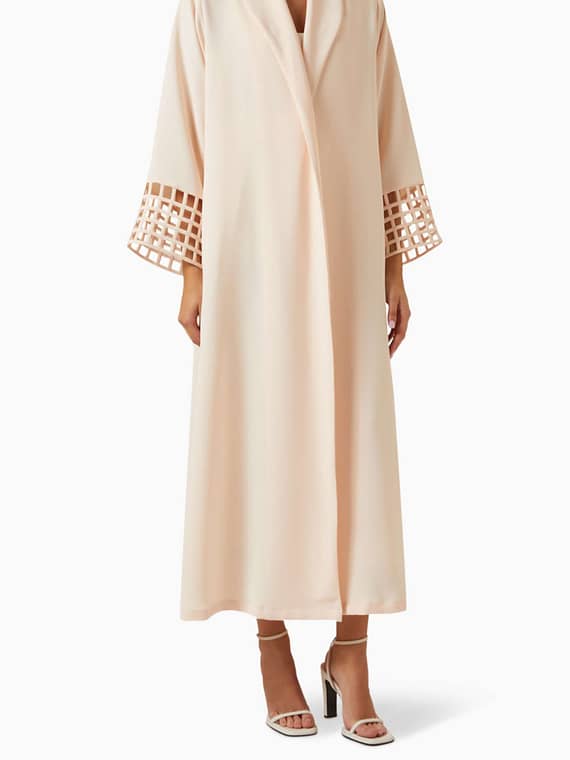 Zainah Shawl Collar Abaya-