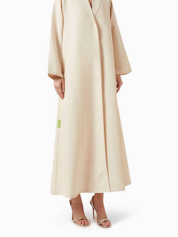 Zainah-cut Abaya in Glitter Fabric-