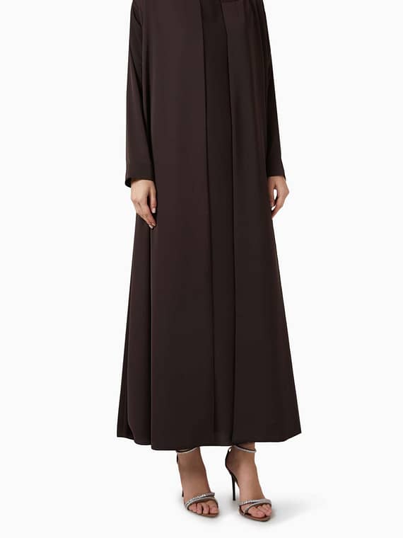 3-piece Abaya Set in Silk-