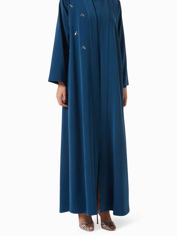 3-piece Embellished Abaya Set-