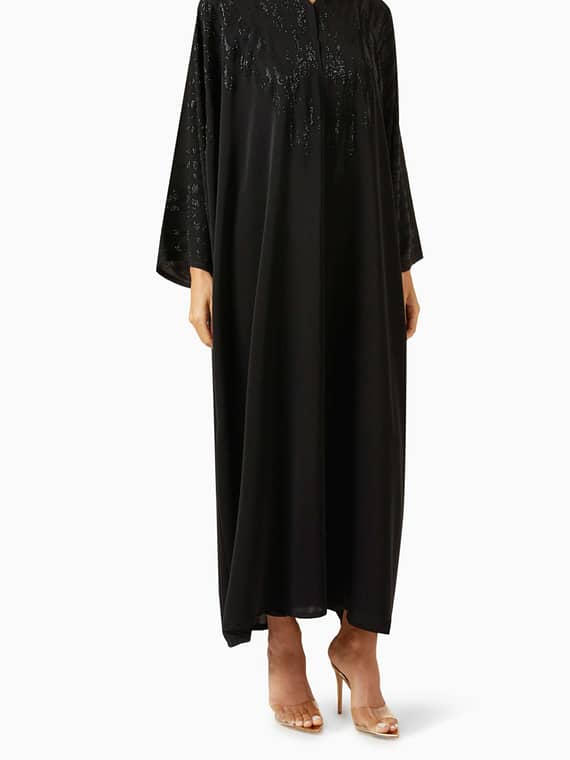 Sequin-embellished Abaya-