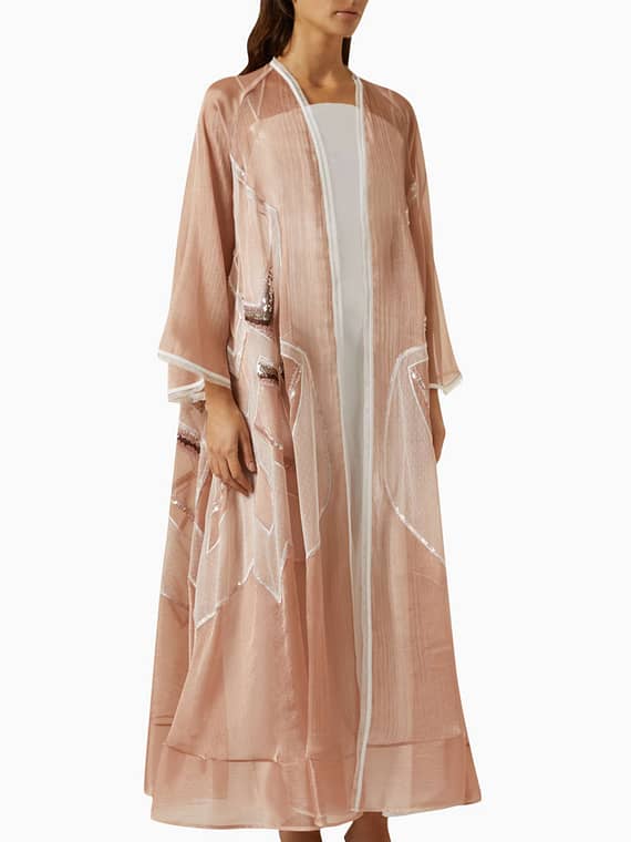 Sequin-embellished Abaya-