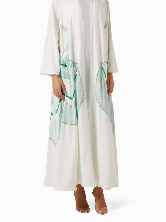 Sequin-embellished Abaya-