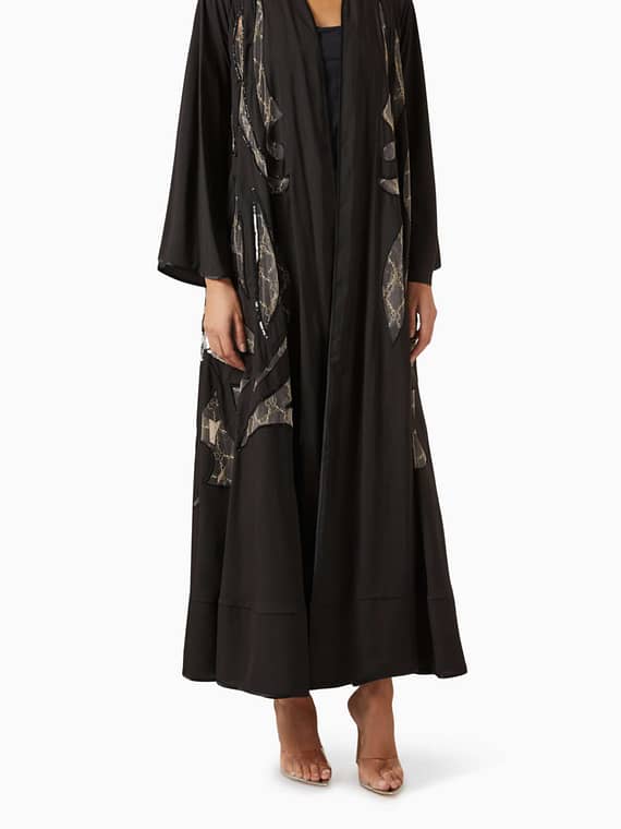 Sequin-embellished Abaya-