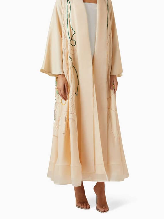 Sequin-embellished Abaya-